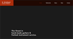 Desktop Screenshot of gstrickland.com